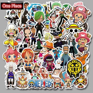 Sticker/ Hình dán anime One Piece (Bộ 10-50 sticker, Random)