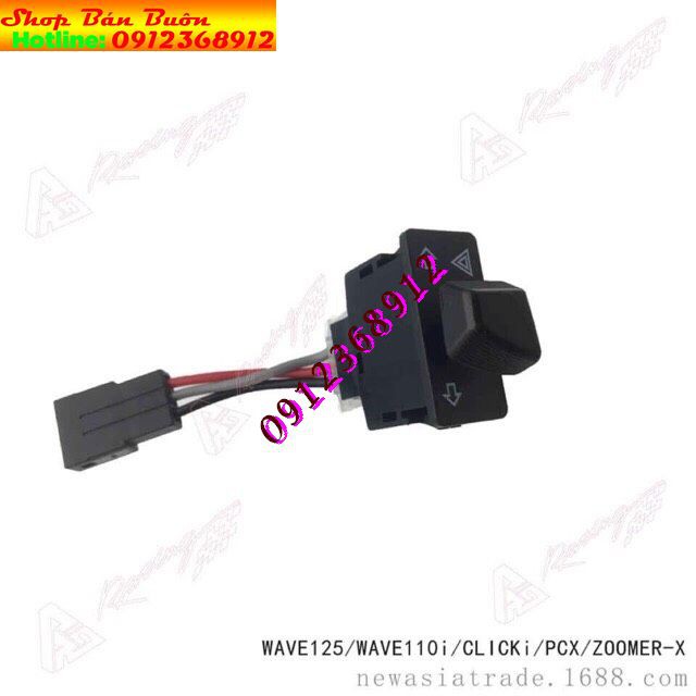 Công tắc hazard và passing sh dùng cho đèn xi nhan và đèn trợ sáng, đèn led