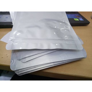 Hàng sẵn - 1KG TÚI ZIP BẠC( TÚI ZIPPER ĐÁY ĐỨNG, TÚI TRÀ SỮA)