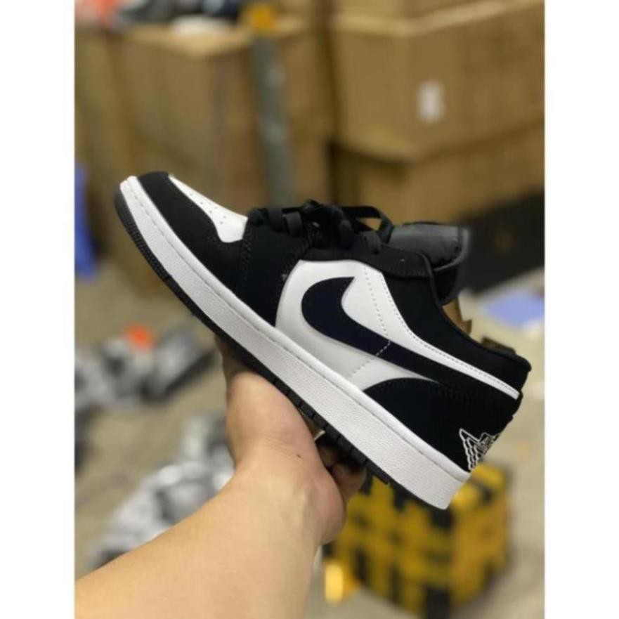 ✔️Giày Sneaker Jordan 1 Low Panda Đen Trắng Thấp Cổ Fullbox✔️