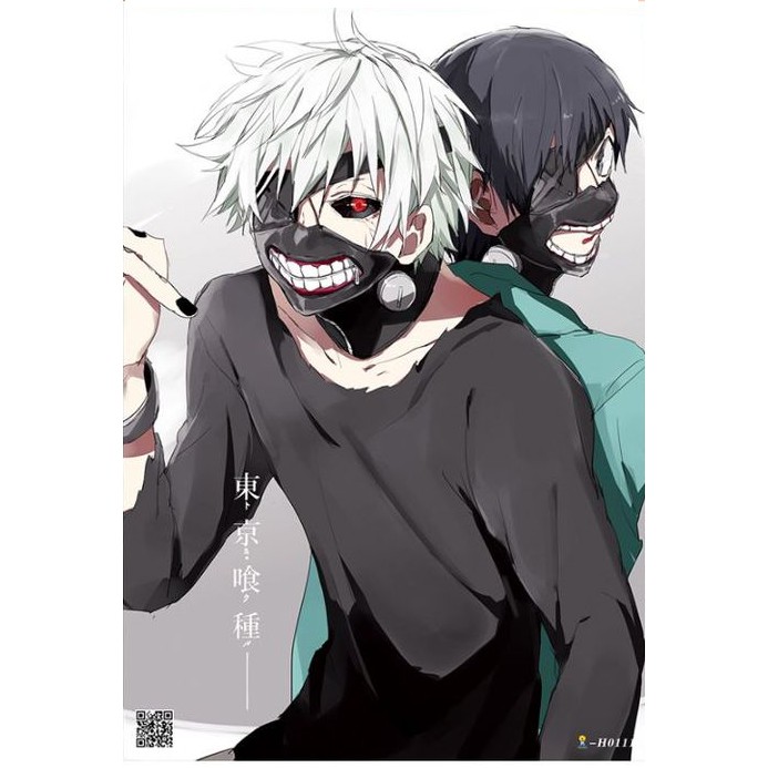 [Giấy Xịn] Set 8 tấm tranh poster A3 Tokyo Ghoul anime siêu chất