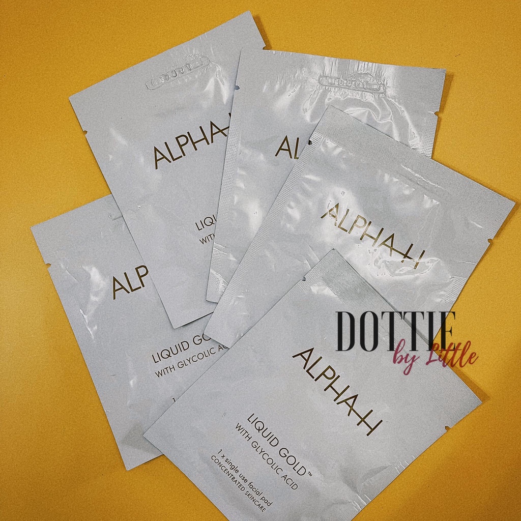 Pad tinh chất vàng tẩy da chết hoá học Alpha-H Liquid Gold