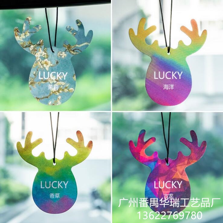 [Giá Nhà Máy] Mặt Dây Chuyền Nước Hoa Ô Tô Cây Nhỏ Kiểu Mỹ Làm Mát Không Khí Quà Tặng Khuyến Mãi Tùy Chỉnh