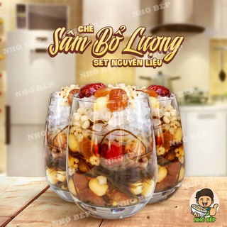 Chè Sâm Bổ Lượng, Nguyên Liệu Nấu Chè ( Set 20 -25 Chén) Tặng Kèm Công Thức - NHỚ BẾP