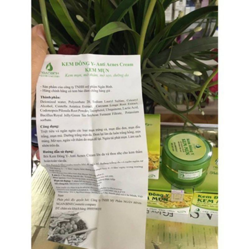 ( Gía sỉ )Kem mụn đông y ngân bình,kem mụn mờ thâm liền sẹo, kem mụn đông y, mụn bọc , mụn mủ.. | BigBuy360 - bigbuy360.vn