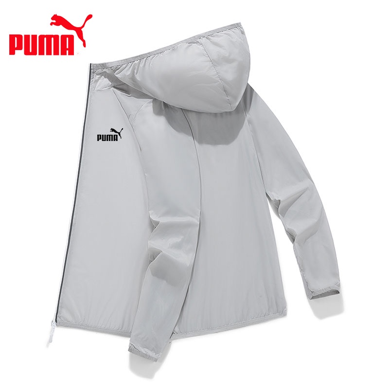PUMA Áo Khoác Màu Trơn Siêu Nhẹ Nhanh Khô Chống Tia UV Thời Trang Mùa Hè Cho Nam Và Nữ