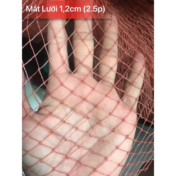 1kg Lưới Đỏ Làm Gió,Làm Lú Dây, Mắt lưới 06cm , 0,8cm, 1cm , 1,2cm , 1,5cm