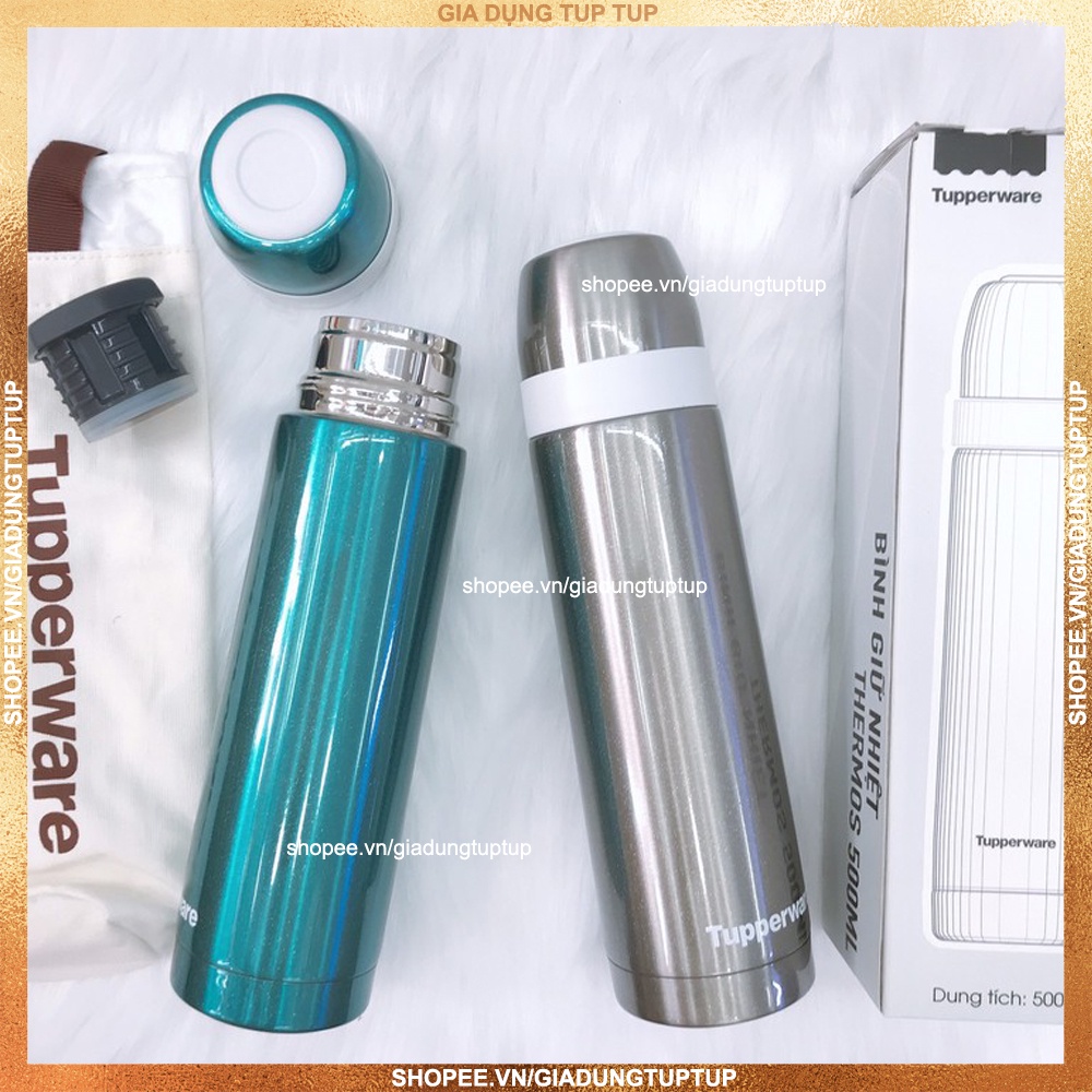 Bình giữ nhiệt Thermos Sparkling 500ml TẶNG TÚI ĐỰNG Tupperware