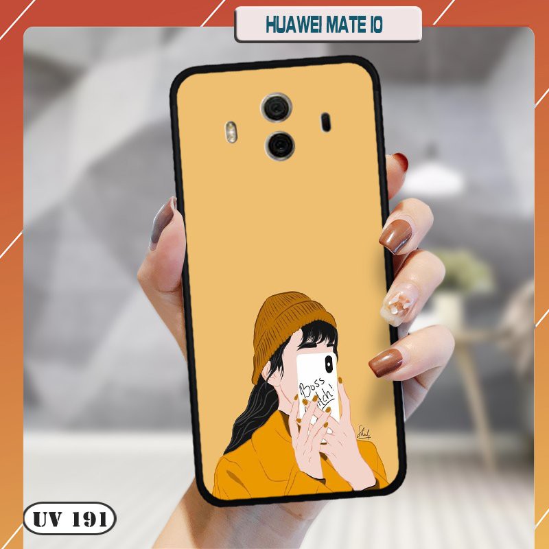 Ốp lưng nhám HUAWEI Mate 10 in hình
