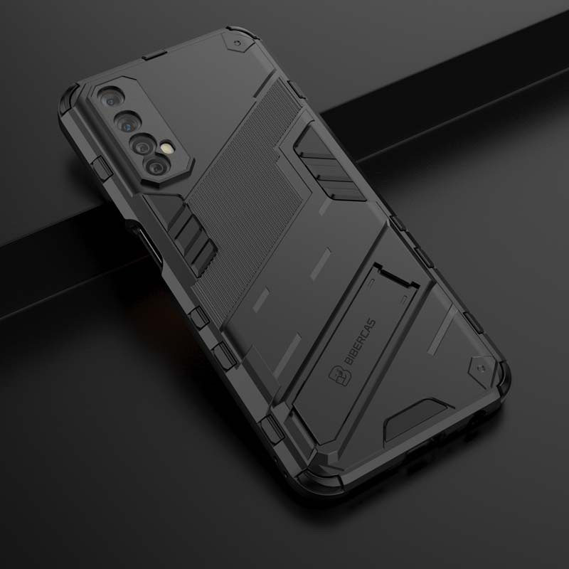 Ốp điện thoại chống sốc có giá đỡ cho Realme 7 Pro Gt V15 C12 C15