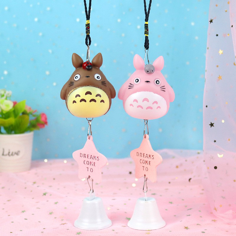 Chuông gió gốm Nhật Bản Totoro phong cách xinh xắn