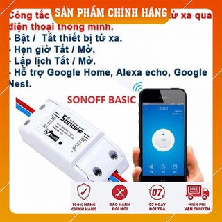 Công tắc bật tắt thiết bị điện qua wifi sonoff