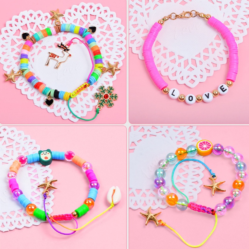 Hạt Đất Sét Tròn Phẳng Mềm Thời Trang DIY