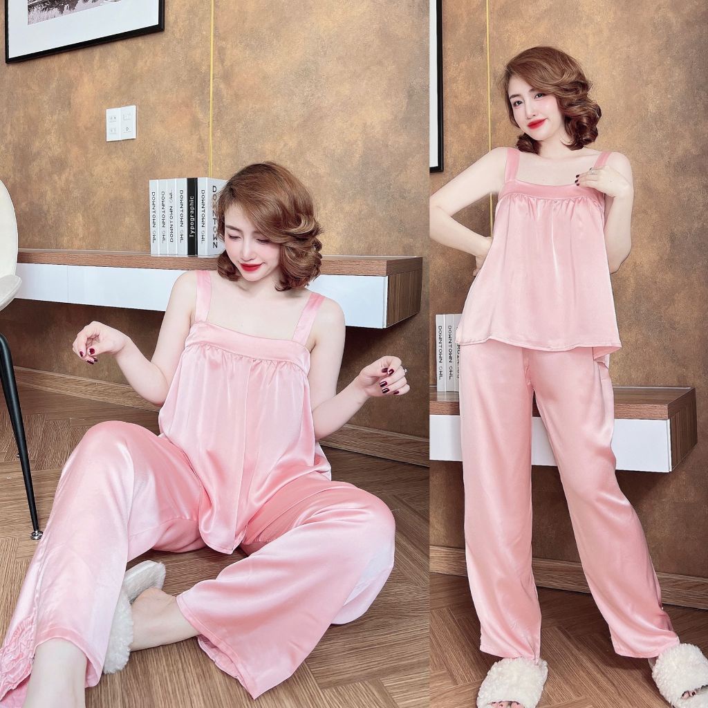 Đồ Ngủ Nữ MIKY Đồ Ngủ Sexy lụa Satin cao cấp mềm mại xinh xắn &lt; 65KG