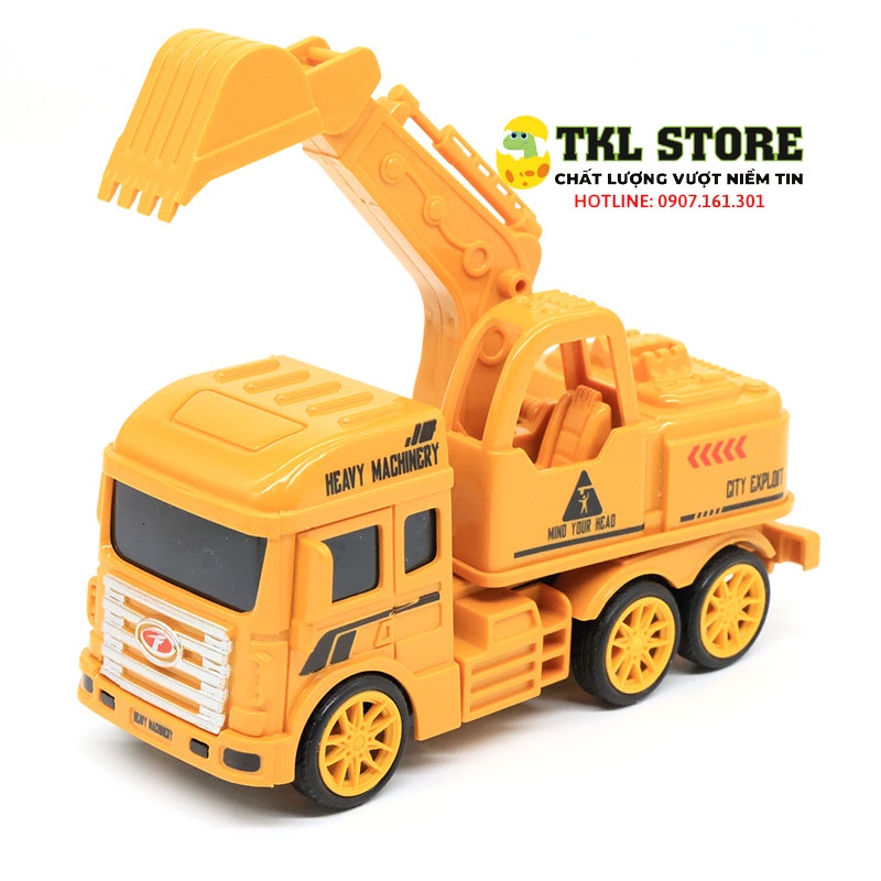 Xe đồ chơi cho bé, bộ xe đồ chơi nhiều kiểu dáng, chạy đà mạnh mẽ an toàn cho bé - Mã T32 - TKL STORE