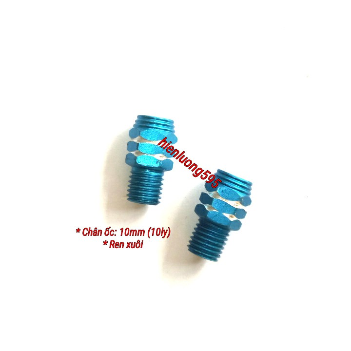 Ốc chân gương xe máy hình mặt cười