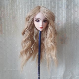 Tóc giả dành cho búp bê vòng đầu 9-10.5cm, 11-12,5cm và 13-15cm