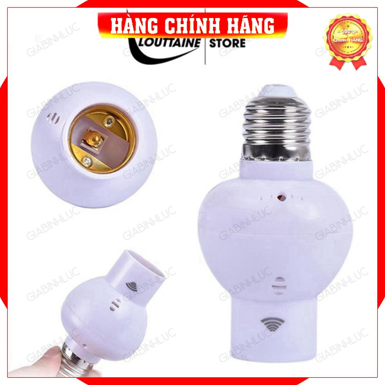 [Hàng loại 1] Đui đèn cảm biến âm thanh tự động tới 60 dB sáng trong tối thông minh cảm ứng phạm vi <5m