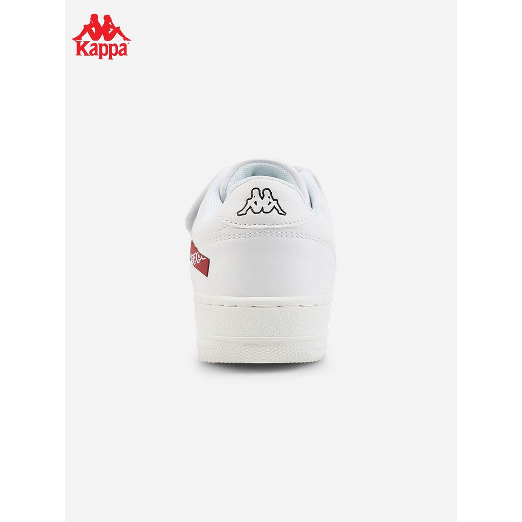 Giày sneakers thể thao trẻ em 6-12 tuổi Kappa trắng/đen Fullbox chính hãng 34155PW