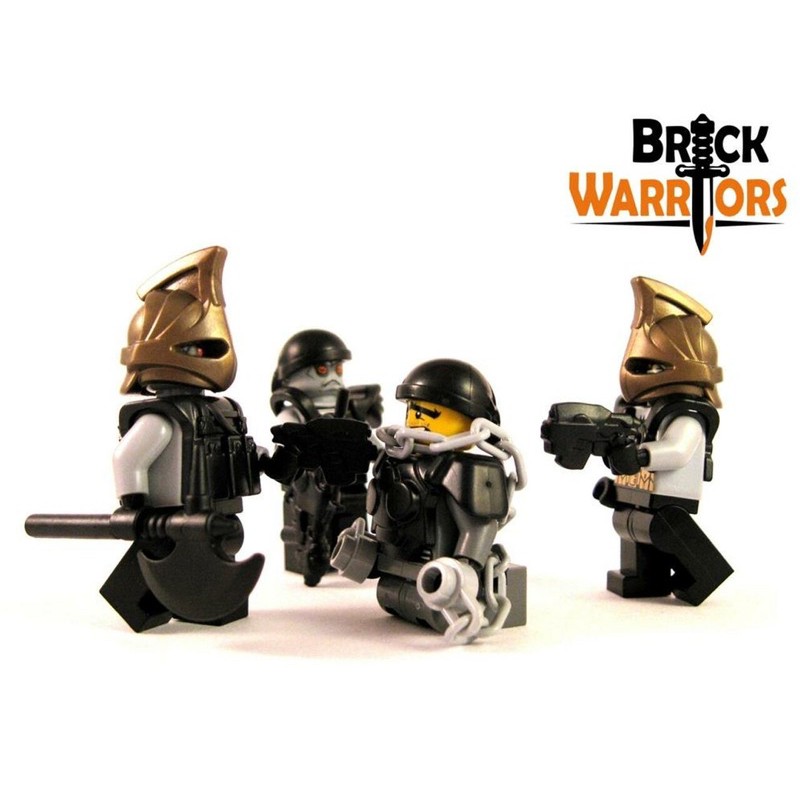 Phụ kiện Lego chính hãng Brickwarriors - Rhino helmet