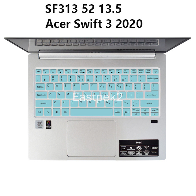 Miếng Silicon Bảo Vệ Bàn Phím Máy Tính Acer Swift 3 Sf313-52 Sf313 52 13.5 Inch (2020)