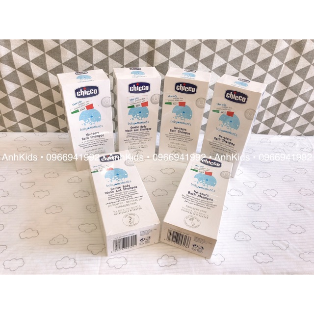 Sữa tắm gội Chicco 200ml