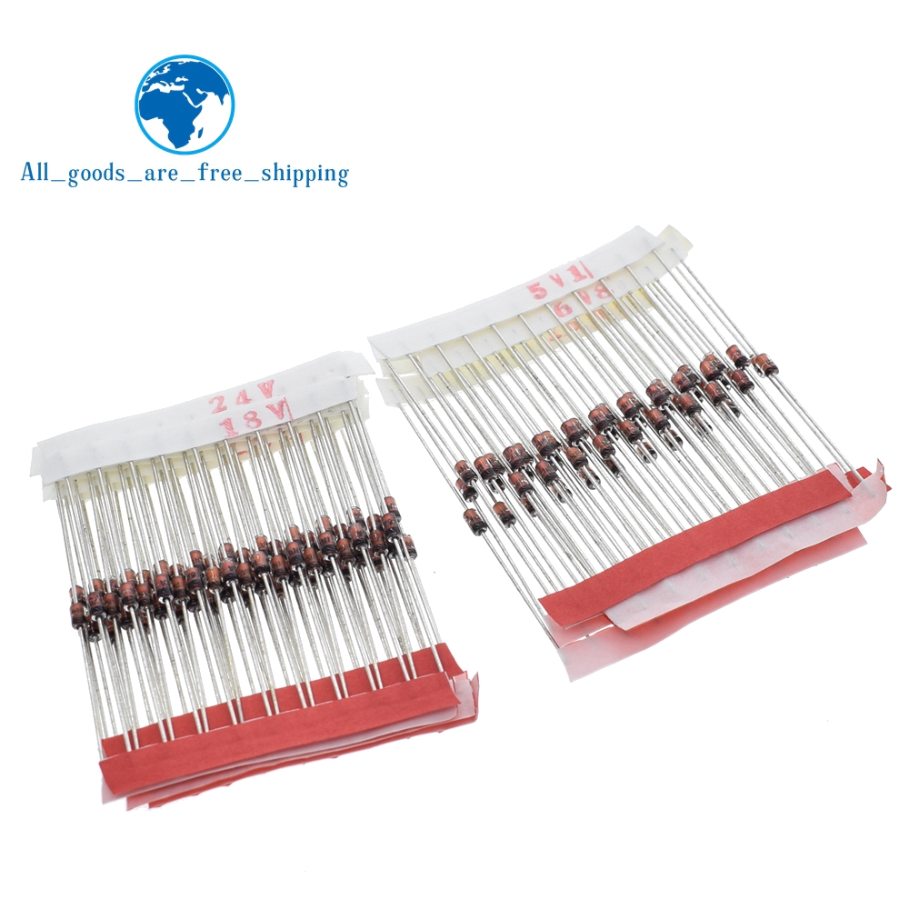 Set 140 Điốt Zener 1w 14 Giá Trị Cho Máy In 3.3v-30v