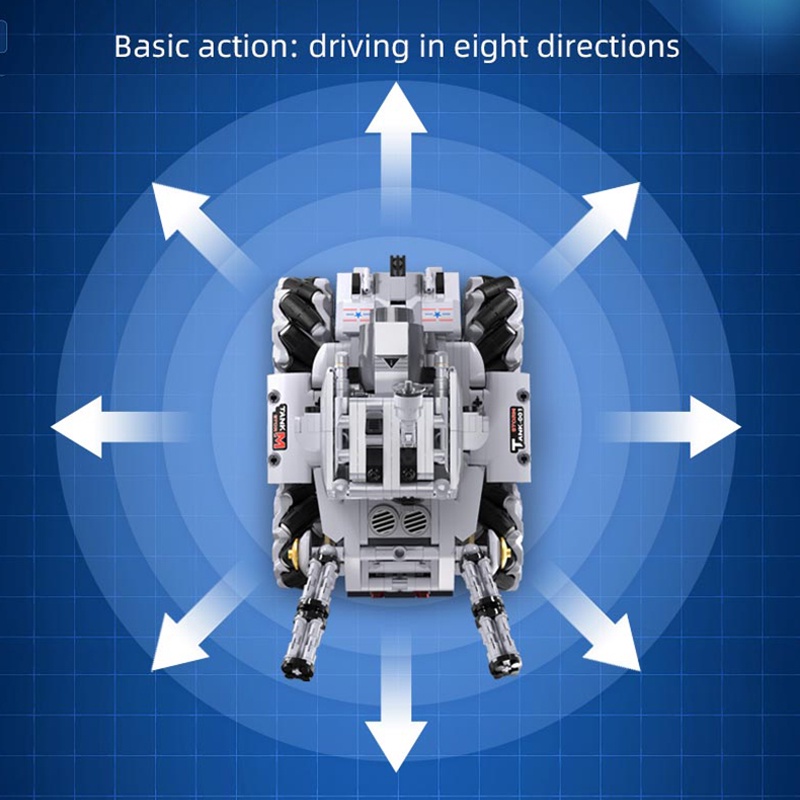 Mô hình lắp ghép xe tăng Storm Tank- Mô hình lắp ghép điều khiển từ xa-Hàng cao cấp, Bảo hành 12 Tháng Toàn quốc