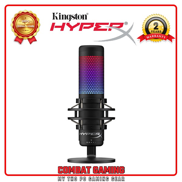 [Mã ELHACE giảm 4% đơn 300K] Micro Thu Âm KINGSTON HYPERX QUADCAST S RGB