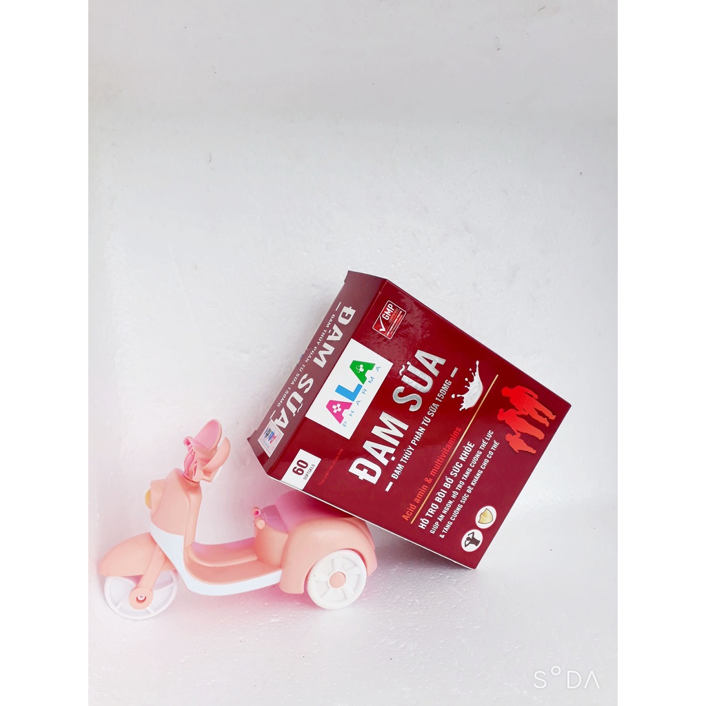 Viên ĐẠM SỮA ALA, giúp tăng cường sức đề kháng, giúp ăn ngon và nâng cao sức khỏe