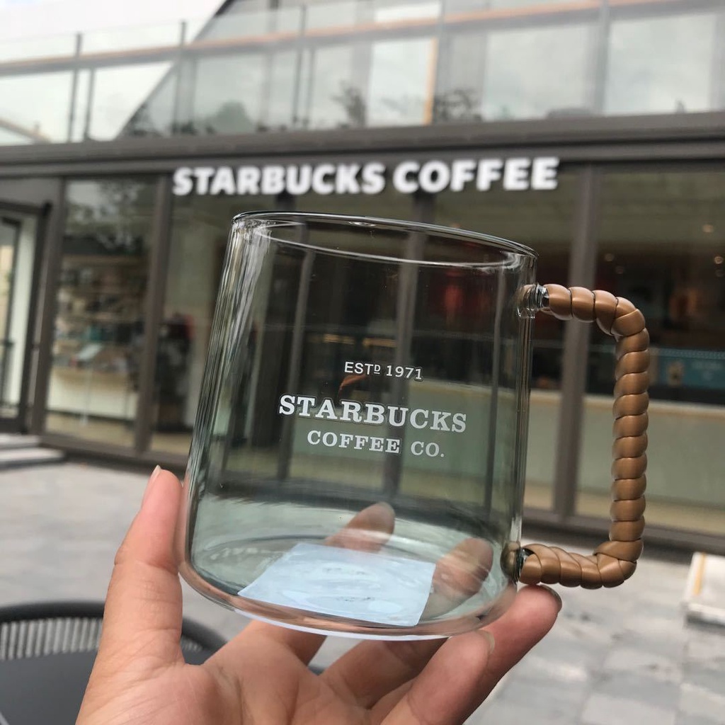 Ly Thủy Tinh Uống Cà Phê Starbucks Chịu Nhiệt Tốt