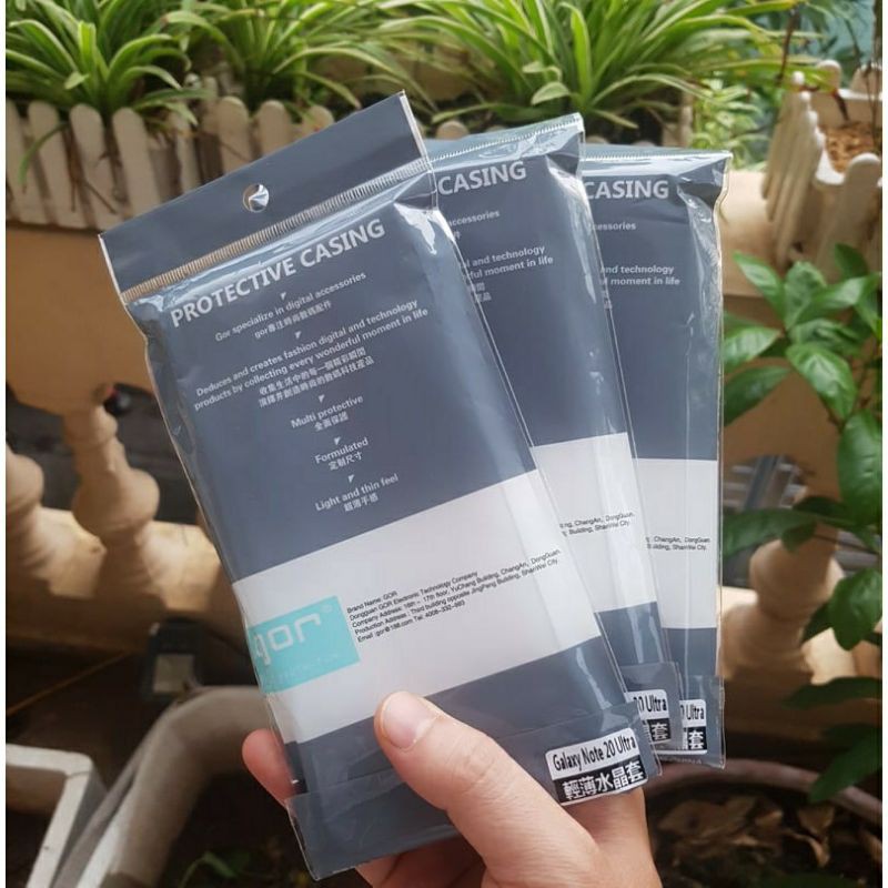 Ốp lưng GOR samsung note 20 / note 20 ULTRA 5G silicon trong suốt, siêu mỏng siêu bảo vệ