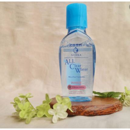 Nước Tẩy Trang Không cồn Dưỡng Trắng Da Chiết Xuất Hoa Anh Đào Senka All Clear Water Micellar Formula #White