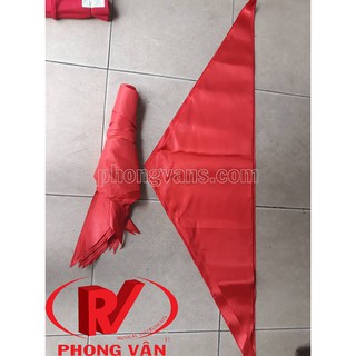 Khăn quàng đỏ vải lụa