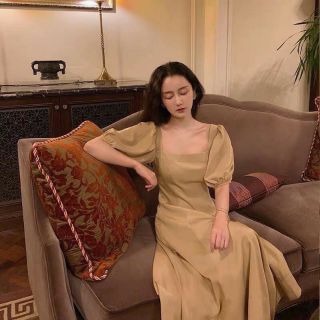 🌼🌼 ĐẦM MIDI CỔ VUÔNG 🌼🌼