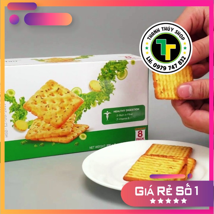 Bánh quy mặn AFC dinh dưỡng nhiều vị siêu thơm ngon loại 200g | BigBuy360 - bigbuy360.vn