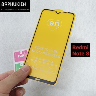 Dán kính cường lực full màn hình Redmi Note 8