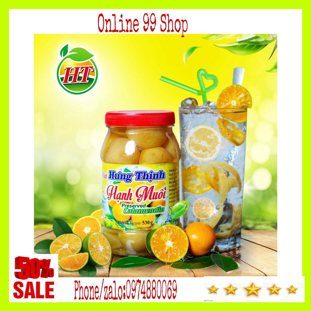 Hạnh muối Hưng Thịnh hủ 530gr