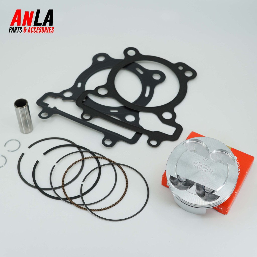 Lòng và piston BRT 62.00mm Exciter 150 / Exciter 135 / Fz150i / TFX / R15V2