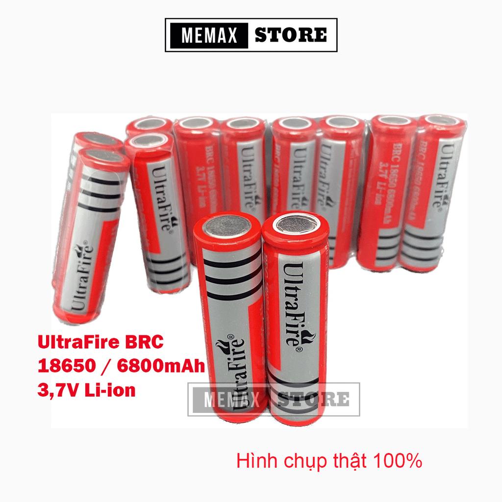 Pin sạc 18650 3.7~4.2V dung lượng thực 900mAh Li-Ion UltraFire dùng cho quạt cầm tay, đènpin siêu sáng, làm sạc dự phòng
