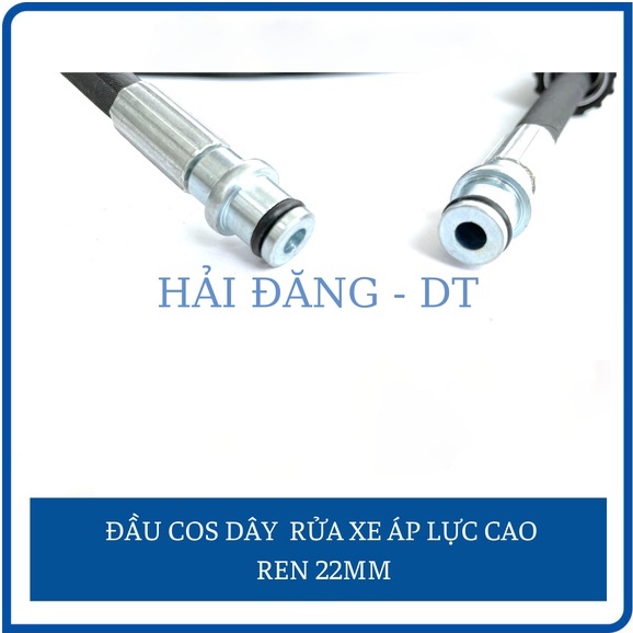 Đầu cos ren trong 22mm cho dây rửa xe áp lực cao