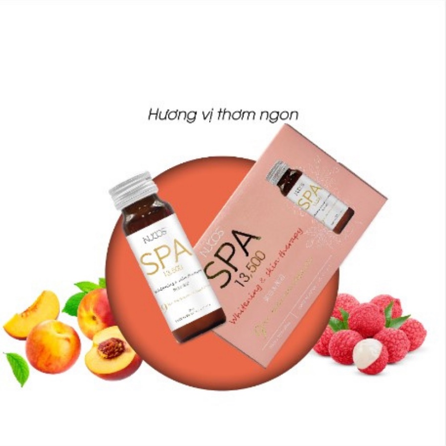 Nước uống bổ sung Collagen Nucos Spa 13500, 50ml x 10 chai - AJA'S SKINLAB