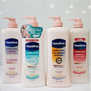 Sữa dưỡng thể vaseline loại 350ml