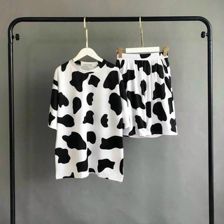 SET Quần Áo BÒ SỮA Freesize Unisex dành cho nam nữ