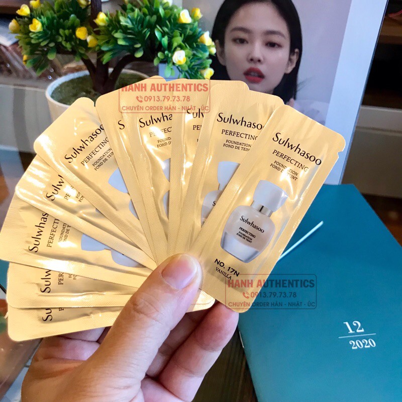 Kem nền Perfecting Foundation Glow SPF 17/PA+ Tone 17