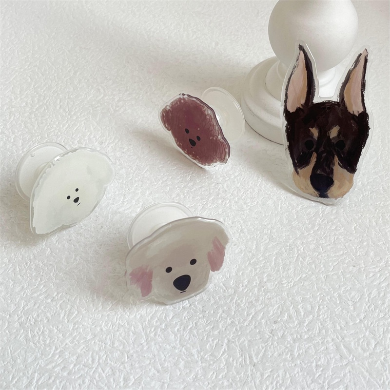 Giá Đỡ Điện Thoại/popsocket hình cún dễ thương