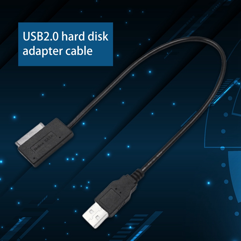 Dây Cáp Chuyển Đổi Usb Sang Sata Cho Ổ Đĩa Dvd / Laptop Usb 2.0 13pin Sata | BigBuy360 - bigbuy360.vn