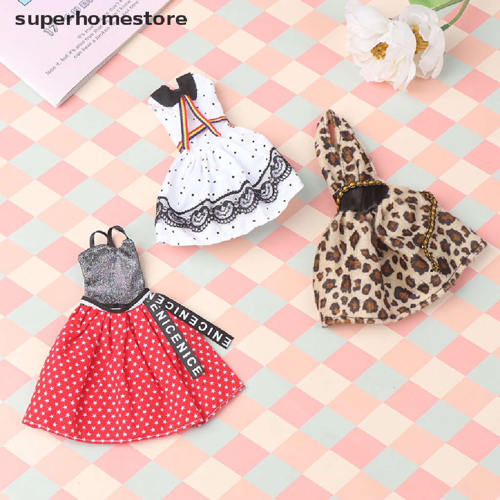 Đầm Đồ Chơi Búp Bê 30cm Tỷ Lệ 1 / 6 Thời Trang