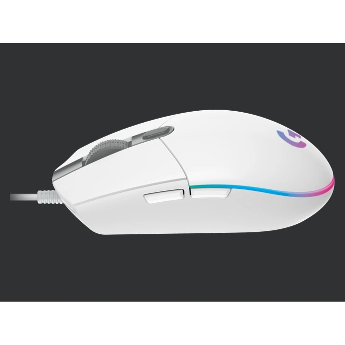 Chuột chuyên game có dây Logitech G102 Gen 2 trắng chính hãng - DGW phân phối