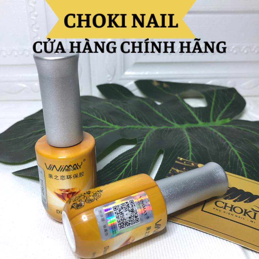 Top cường lực vinimay chính hãng siêu bóng siêu bền, Sơn gel bóng có độ bền cho móng gấp 2 lần những loại top thường